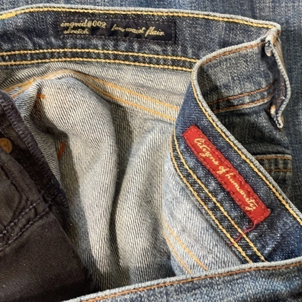 Citizen of Humanity Ingrid Low Waist Flair Jeans